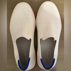 Brand New Rothy’s pink slip-on sneaker size 9